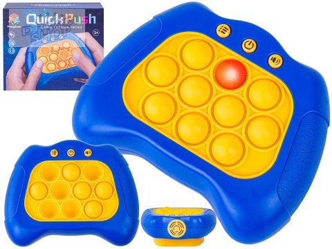 Zabawka Gra Elektroniczna Antystresowa Pop IT Sensoryczna, Wypychanka, Pad, Kontroler GRANATOWY Przecena 1