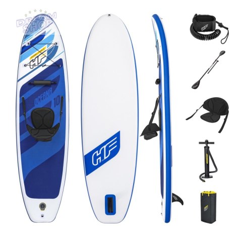 PaddleBoard OCEANAN 10 Hydro-Force 305x84x12cm + Akcesoria BESTWAY PaddleBoard OCEANAN 10 Hydro-Force 305x84x12cm + Akcesoria BESTWAY