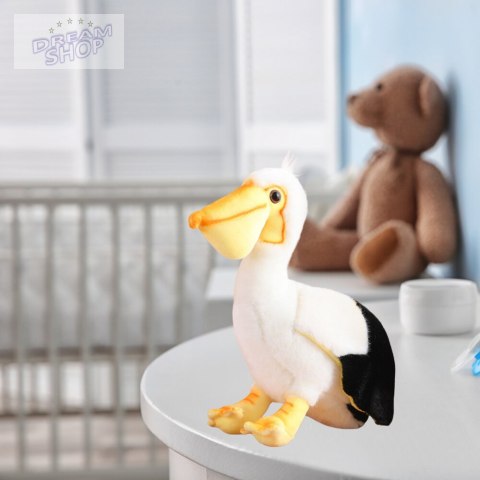 Pluszowy Pelikan Ptak Pluszak Maskotka Przytulanka 24cm Pluszowy Pelikan Ptak Pluszak Maskotka Przytulanka 24cm