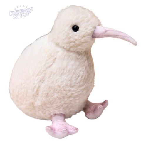 Pluszowy Ptak Kiwi Pluszak Maskotka Przytulanka Biały 17cm
