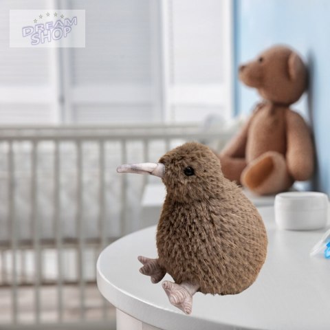 Pluszowy Ptak Kiwi Pluszak Maskotka Przytulanka Ciemnobrązowy 21cm Pluszowy Ptak Kiwi Pluszak Maskotka Przytulanka Ciemnobrązowy 21cm