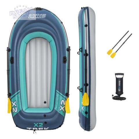 Ponton TREK X3 294 cm x 137 cm + Akcesoria BESTWAY Ponton TREK X3 294 cm x 137 cm + Akcesoria BESTWAY