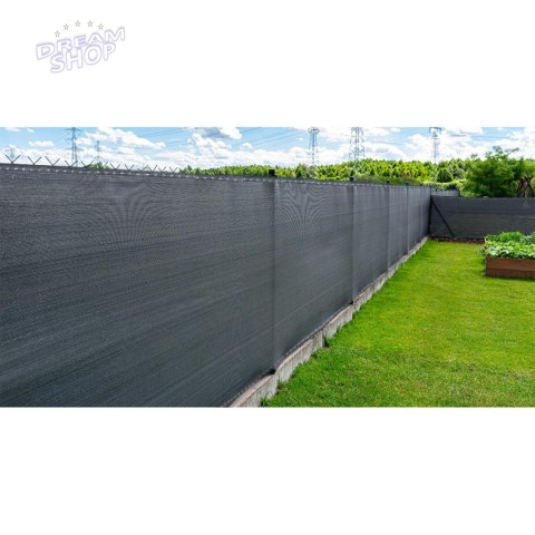 SIATKA CIENIUJĄCA 110G/M2 1.5X25M CIEMNO SZARA