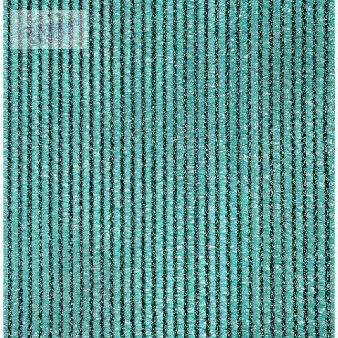 SIATKA CIENIUJĄCA 140G/M2 CZARNO ZIELONA ROLKA 1.5X10M SASKA GARDEN