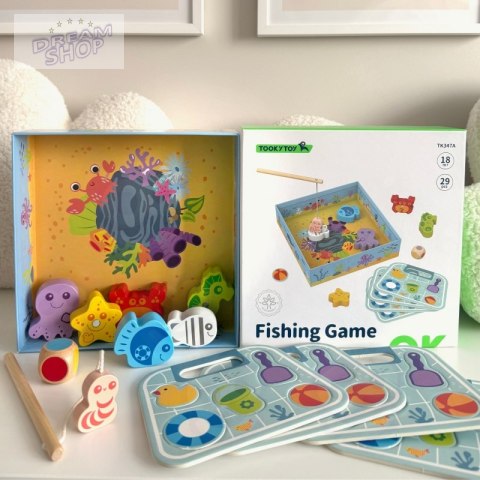 TOOKY TOY Gra Łowienie Rybek Gra Zręcznościowa