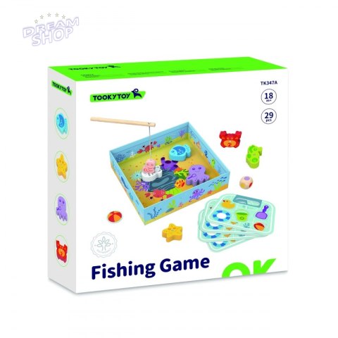 TOOKY TOY Gra Łowienie Rybek Gra Zręcznościowa