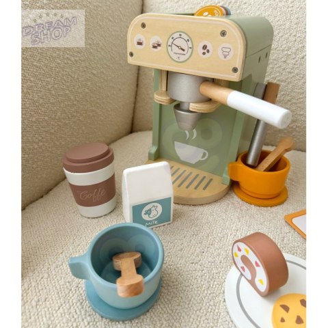 WOOPIE GREEN Drewniany Ekspres do Kawy 25 el Cukiernia Barista WOOPIE GREEN Drewniany Ekspres do Kawy 25 el Cukiernia Barista