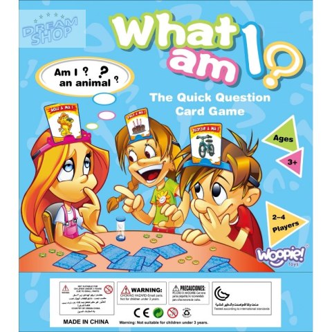 WOOPIE Kim jestem? Zgadnij Gra Rodzinna Rozrywkowa WOOPIE Kim jestem? Zgadnij Gra Rodzinna Rozrywkowa