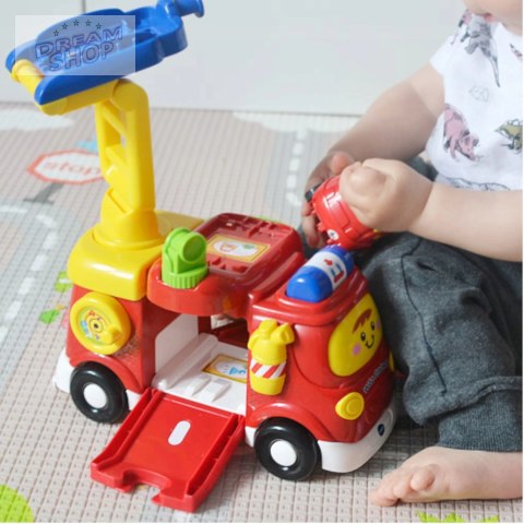 Autka Tut Tut Wóz strażacki interaktywny edukacyjny 60810 VTech baby Trefl Autka Tut Tut Wóz strażacki interaktywny edukacyjny 60810 VTech baby Trefl