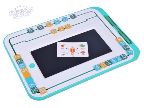 Edukacyjny zestaw 3w1 Tablica LCD + karty do NAUKA ANGIELSKIEGO TA0113 Edukacyjny zestaw 3w1 Tablica LCD + karty do NAUKA ANGIELSKIEGO TA0113