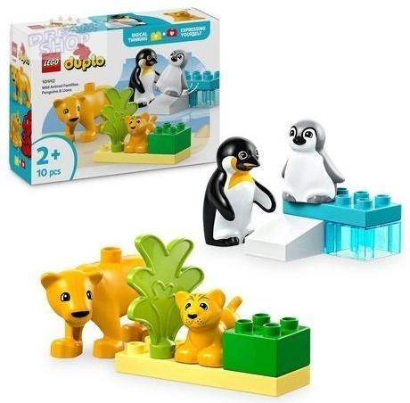 LEGO(R) DUPLO 10442 Rodziny dzikich zwierząt LEGO(R) DUPLO 10442 Rodziny dzikich zwierząt
