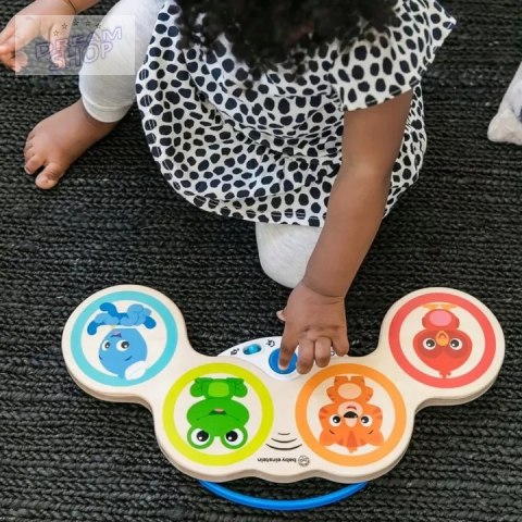 Magiczne Dotykowe Bębenki Perkusja 6m+ Baby Einstein Hape Trefl 800803