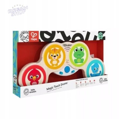 Magiczne Dotykowe Bębenki Perkusja 6m+ Baby Einstein Hape Trefl 800803