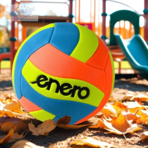 PIŁKA SIATKOWA PLAŻOWA FANCY ENERO NIEBIESKI ŻÓŁTY POMARAŃCZOWY PIŁKA SIATKOWA PLAŻOWA FANCY ENERO NIEBIESKI ŻÓŁTY POMARAŃCZOWY