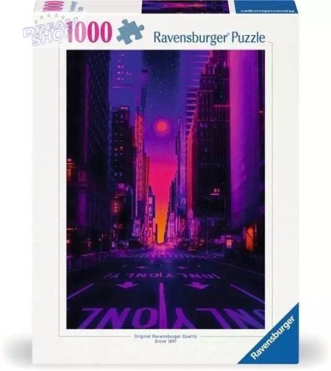Puzzle 1000 Neony w Nowym Yorku Puzzle 1000 Neony w Nowym Yorku