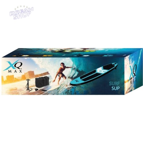 ZESTAW - DESKA SUP 90KG DMUCHANA SURF 245x57x10cm BLUE ZESTAW - DESKA SUP 90KG DMUCHANA SURF 245x57x10cm BLUE