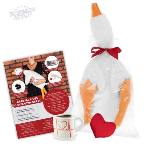 Zestaw Magiczne Uczucie - Gęś o Gorącym Sercu i Zaskakujący Kubeczek Zestaw Magiczne Uczucie - Gęś o Gorącym Sercu i Zaskakujący Kubeczek