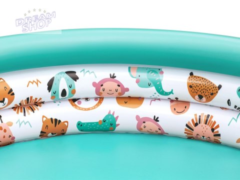 Bestway Dmuchany basen brodzik dla dzieci ZWIERZĄTKA Z SAFARI 122cm 51226 Bestway Dmuchany basen brodzik dla dzieci ZWIERZĄTKA Z SAFARI 122cm 51226