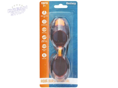 Bestway Okluarki do pływania CZERWONE 7+ 21005 Bestway Okluarki do pływania CZERWONE 7+ 21005