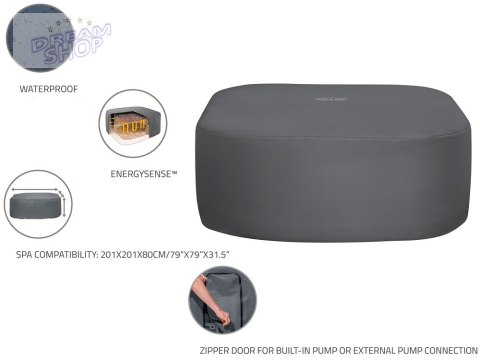Bestway Pokrywa termiczna pokrowiec ENERGYSENSE do Lay-Z-Spa 201 cm 60332