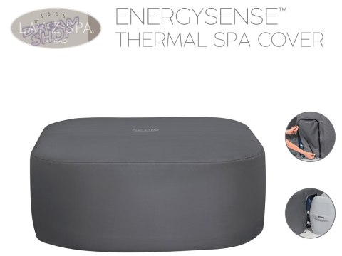 Bestway Pokrywa termiczna pokrowiec ENERGYSENSE do Lay-Z-Spa 201 cm 60332