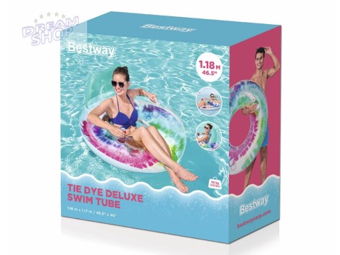 Bestway koło do pływania z oparciem uchwyty 43637 Bestway koło do pływania z oparciem uchwyty 43637