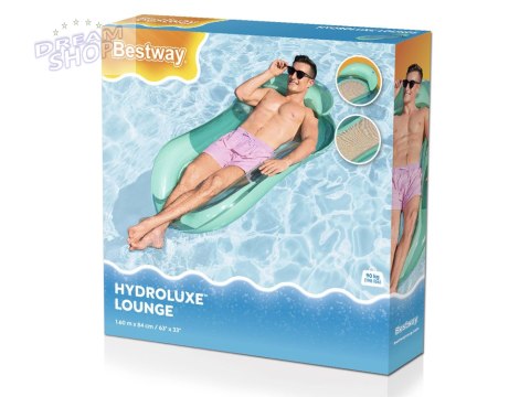 Bestway Dmuchany materac z siatką Leżanka wodna 160cm 43103