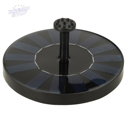 Fontanna solarna ogrodowa pływająca 16cm Fontanna solarna ogrodowa pływająca 16cm