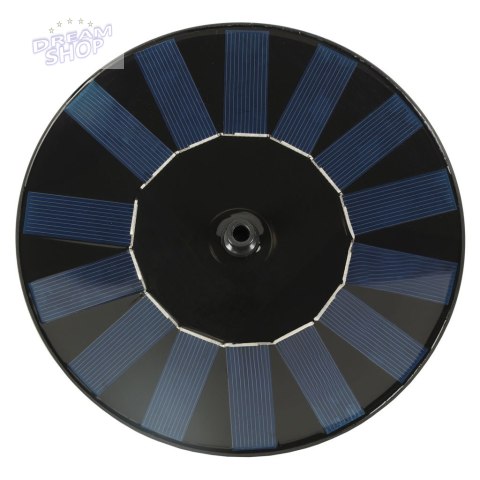 Fontanna solarna ogrodowa pływająca 16cm Fontanna solarna ogrodowa pływająca 16cm
