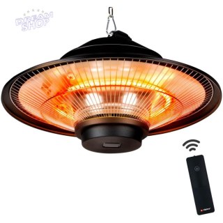 GRZEJNIK OGRODOWY WISZĄCY 1500W Z PILOTEM ALPINA