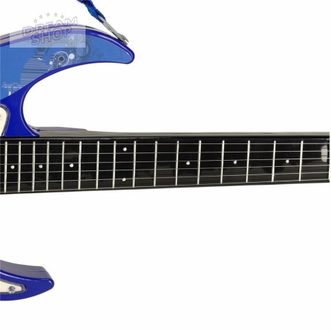 Gitara elektryczna niebieska IMPORT