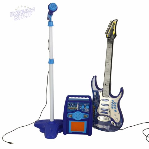 Gitara elektryczna niebieska IMPORT