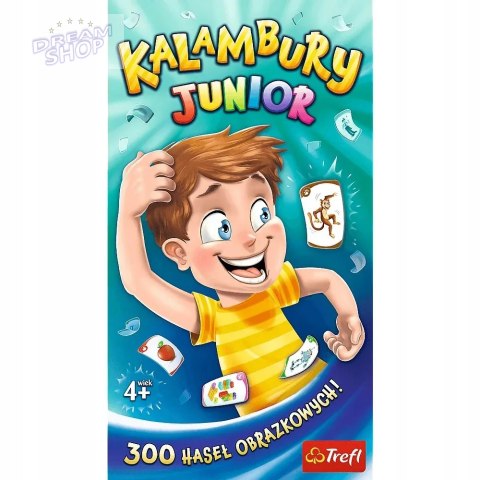 Gra dla dzieci rodzinna Kalambury junior 300 haseł 4+ Trefl 01913 Gra dla dzieci rodzinna Kalambury junior 300 haseł 4+ Trefl 01913