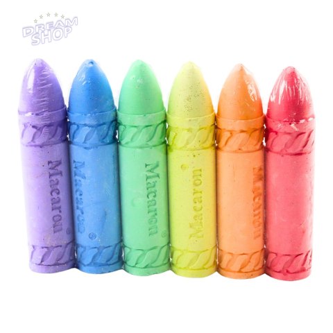 Kreda Kolorowa Neonowa Tablicowa Chodnikowa Zestaw 6 Szt Kreda Kolorowa Neonowa Tablicowa Chodnikowa Zestaw 6 Szt