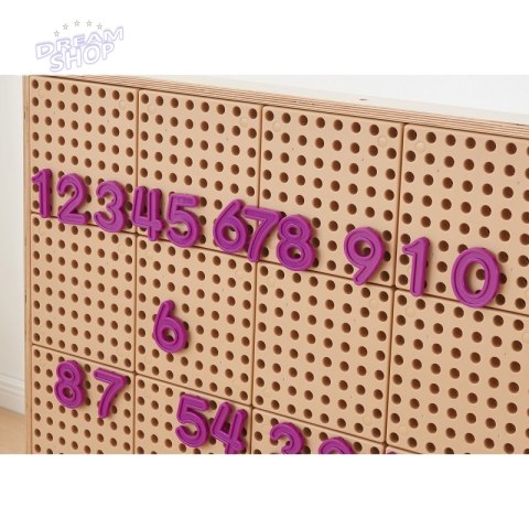 MASTERKIDZ Zestaw Cyferek i Znaków do Nauki Liczenia i Matematyki do Paneli Ściennych STEM 82 el. MASTERKIDZ Zestaw Cyferek i Znaków do Nauki Liczenia i Matematyki do Paneli Ściennych STEM 82 el.