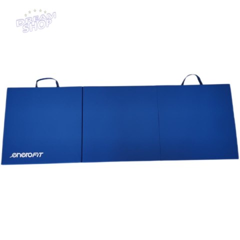 MATERAC GIMNASTYCZNY SKŁADANY 180x60x5CM NIEBIESKI ENERO FIT MATERAC GIMNASTYCZNY SKŁADANY 180x60x5CM NIEBIESKI ENERO FIT