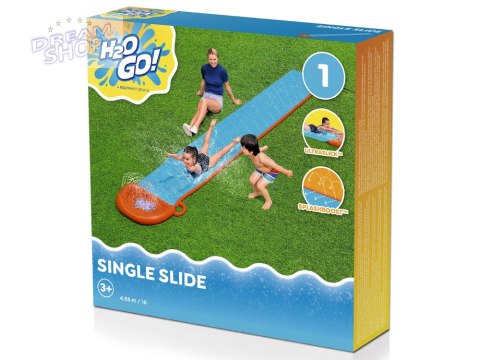 Bestway Pojedynczy ślizg wodny H2O GO! Długi - 4,88m 52326 Bestway Pojedynczy ślizg wodny H2O GO! Długi - 4,88m 52326