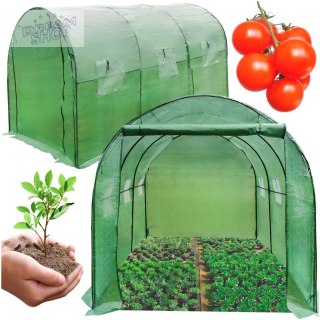 Tunel foliowy ogrodowy LUARO szklarnia na warzywa rośliny 3x2x2 m