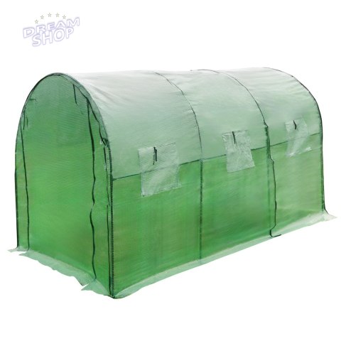 Tunel foliowy ogrodowy LUARO szklarnia na warzywa rośliny 3x2x2 m Tunel foliowy ogrodowy LUARO szklarnia na warzywa rośliny 3x2x2 m