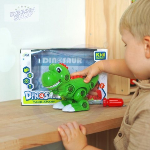 WOOPIE Dinozaur Do Skręcania Zestaw Konstrukcyjny + Śruborkęt WOOPIE Dinozaur Do Skręcania Zestaw Konstrukcyjny + Śruborkęt