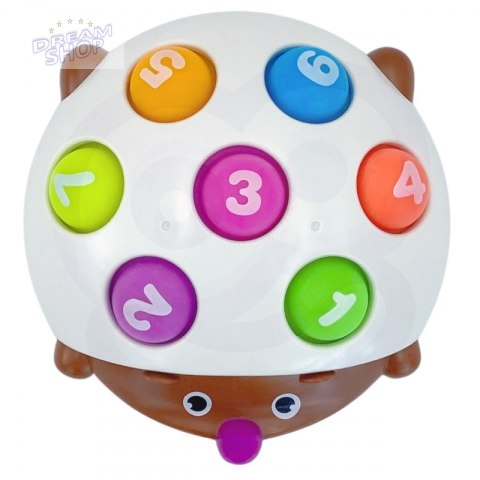 WOOPIE Jeżyk Pop-it Cyferki Fidget Toys WOOPIE Jeżyk Pop-it Cyferki Fidget Toys