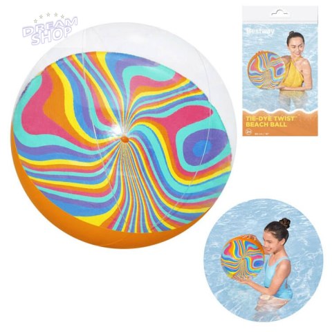 Bestway Dmuchana piłka plażowa TWIST 46cm 31042 Bestway Dmuchana piłka plażowa TWIST 46cm 31042