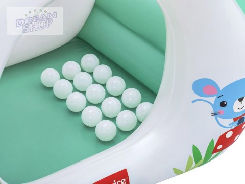 Bestway Dmuchany basenik z kulkami GRZYBEK MUCHOMOREK Fisher Price 93570 Bestway Dmuchany basenik z kulkami GRZYBEK MUCHOMOREK Fisher Price 93570