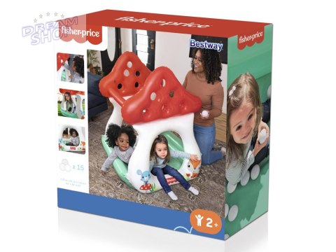 Bestway Dmuchany basenik z kulkami GRZYBEK MUCHOMOREK Fisher Price 93570 Bestway Dmuchany basenik z kulkami GRZYBEK MUCHOMOREK Fisher Price 93570