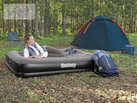 Bestway dmuchany Materac Tritech z wbudowaną pompką USB 152x203cm 671BU Bestway dmuchany Materac Tritech z wbudowaną pompką USB 152x203cm 671BU