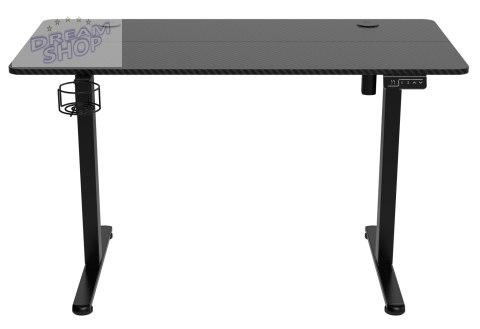 Biurko gamingowe SHADOW GAMER elektryczne 1.0 czarne 120 cm Biurko gamingowe SHADOW GAMER elektryczne 1.0 czarne 120 cm