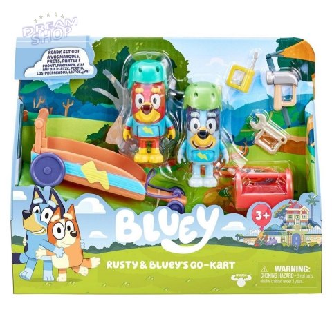 Bluey. Gokart Bluey. Gokart