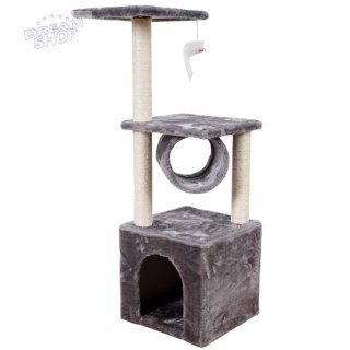 Drapak Dla Kota Z Domkiem Tunelem Platformy 30x30x107cm