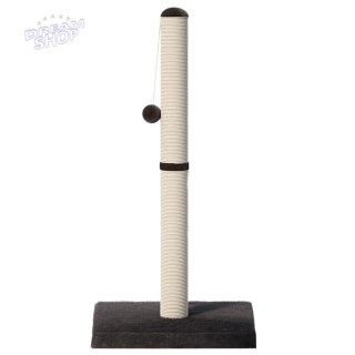 Drapak dla Kota Słupek do Drapania Wieża Ciemnoszary 80 cm x 40 cm