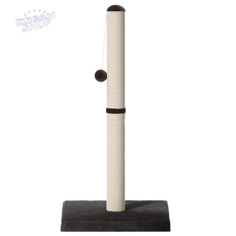 Drapak dla Kota Słupek do Drapania Wieża Ciemnoszary 80 cm x 40 cm